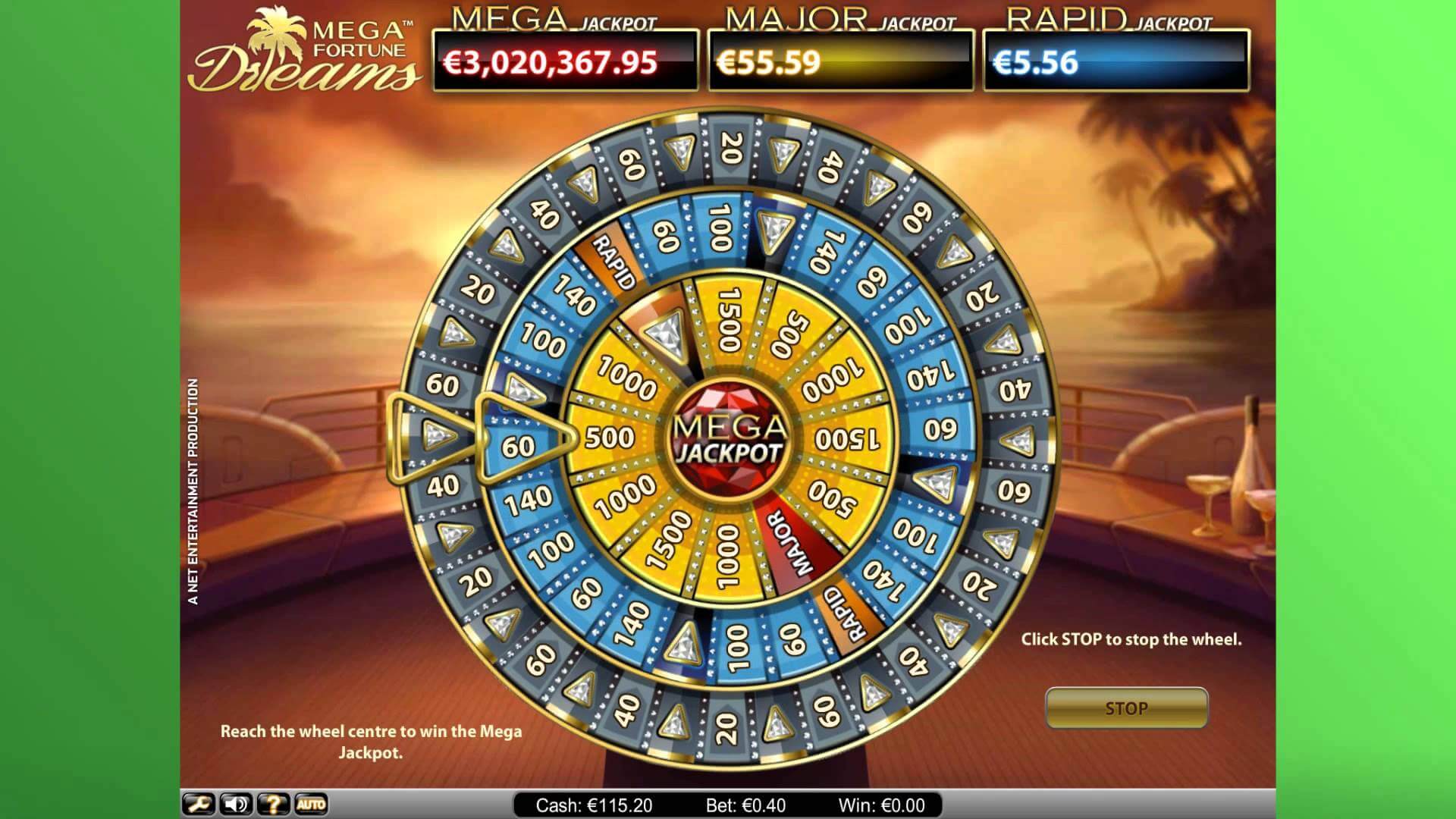 Wheel of fortune big money slot machine